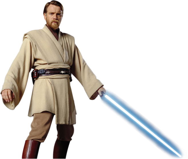 La Saga De Ciencia-ficción "star Wars" Prepara Una - Star Wars Obi Wan Kenobi Png (761x600), Png Download