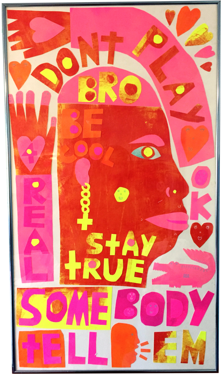 Don't Play, Ok Be Cool, Stay True, For Real Acylic (1000x1277), Png Download