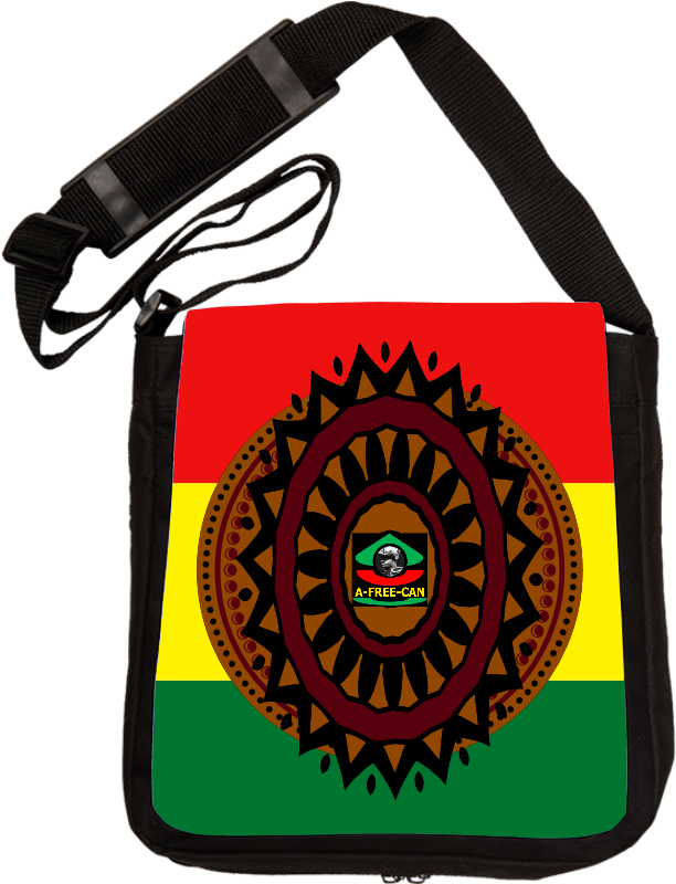 "mandala Rasta Flag" By - Bag (800x800), Png Download