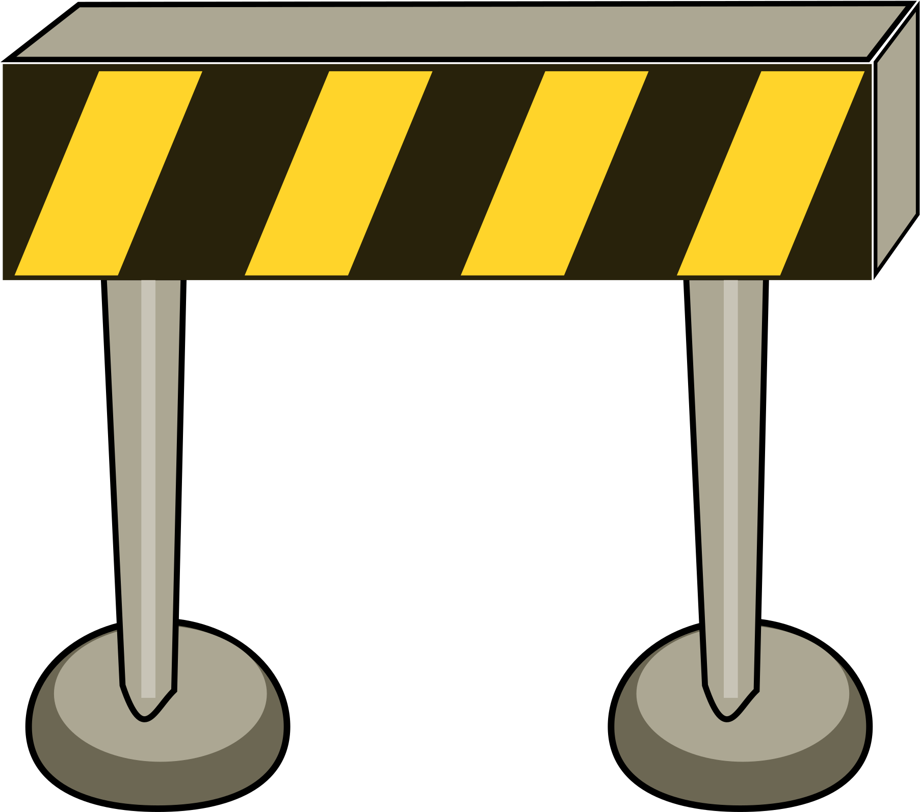 This Free Icons Png Design Of Road Barrier (2400x3394), Png Download
