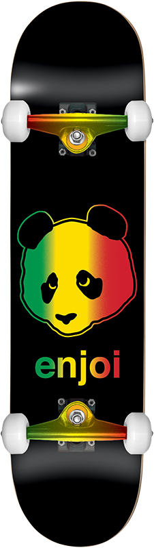 Rastafari Panda (226x800), Png Download