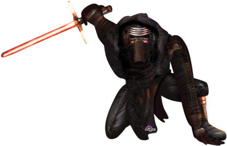 Kylo Ren Awk Globo Metálico - Amscan Star Wars Storm Trooper Airwalker Balloon - (480x480), Png Download