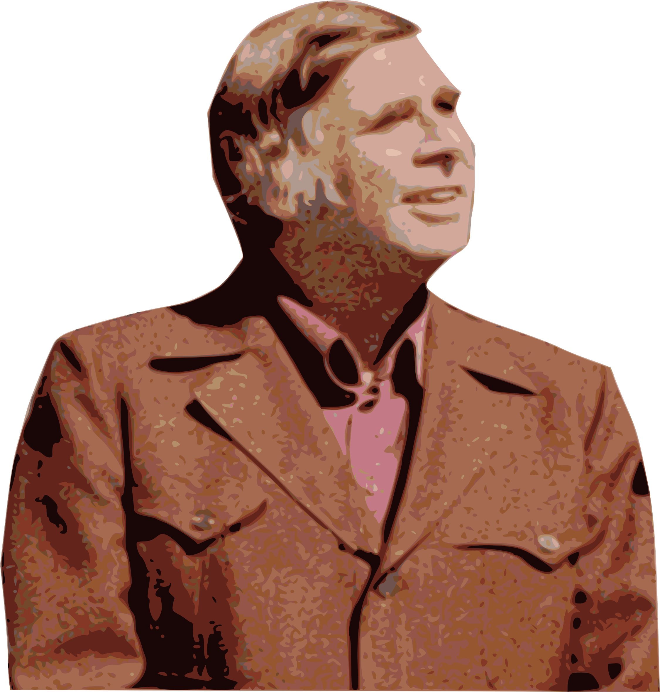 Big Image - Gene Roddenberry (2250x2359), Png Download