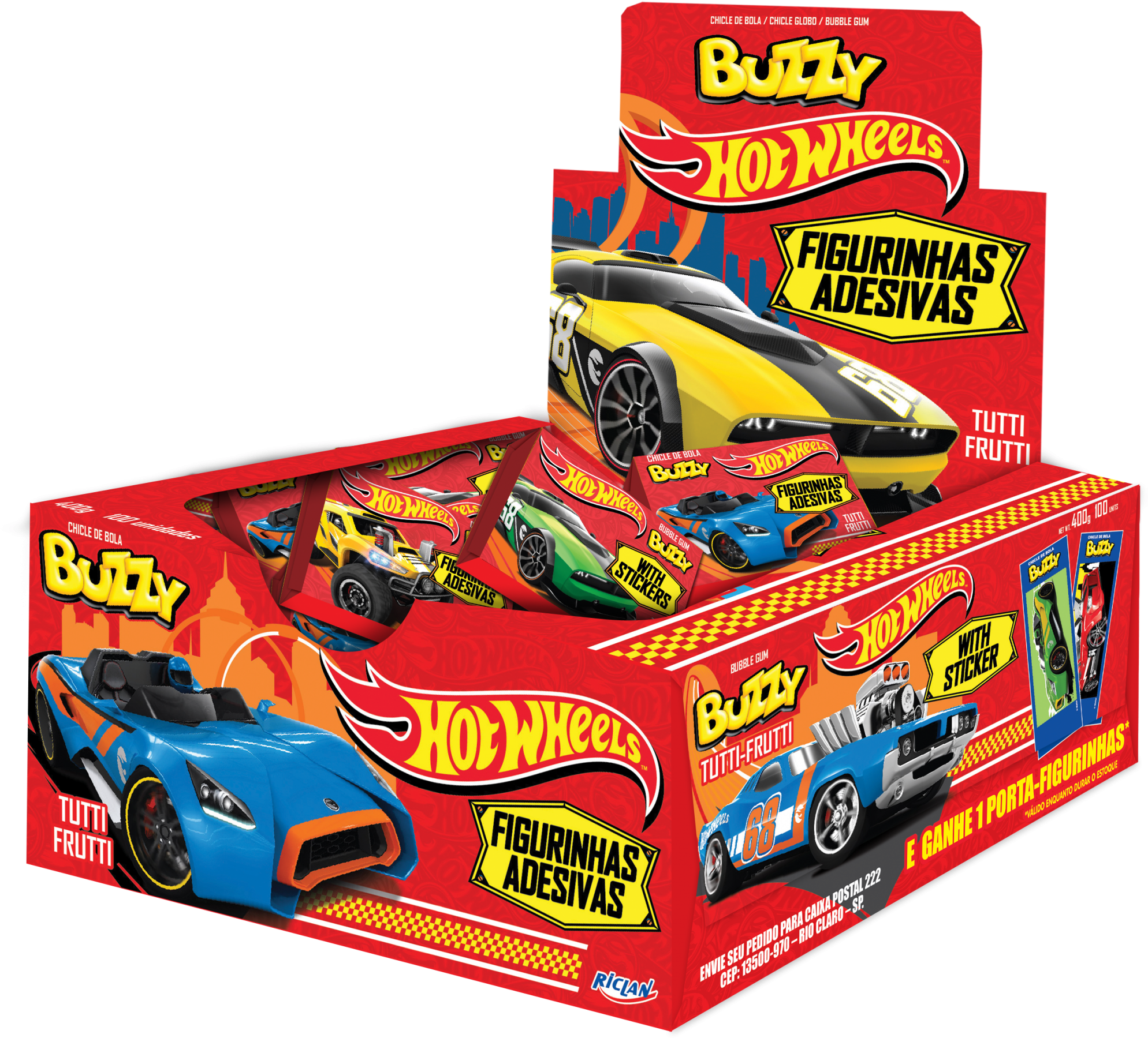 Hot Wheels Buzzy Tutti Frutti - Riclan Buzzy Hot Wheels (2000x1882), Png Download