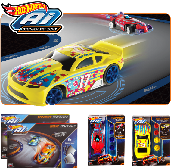 With New Ai Vehicle And Track Expansion Kits - Hot Wheels Ai Expansion Packs (568x558), Png Download