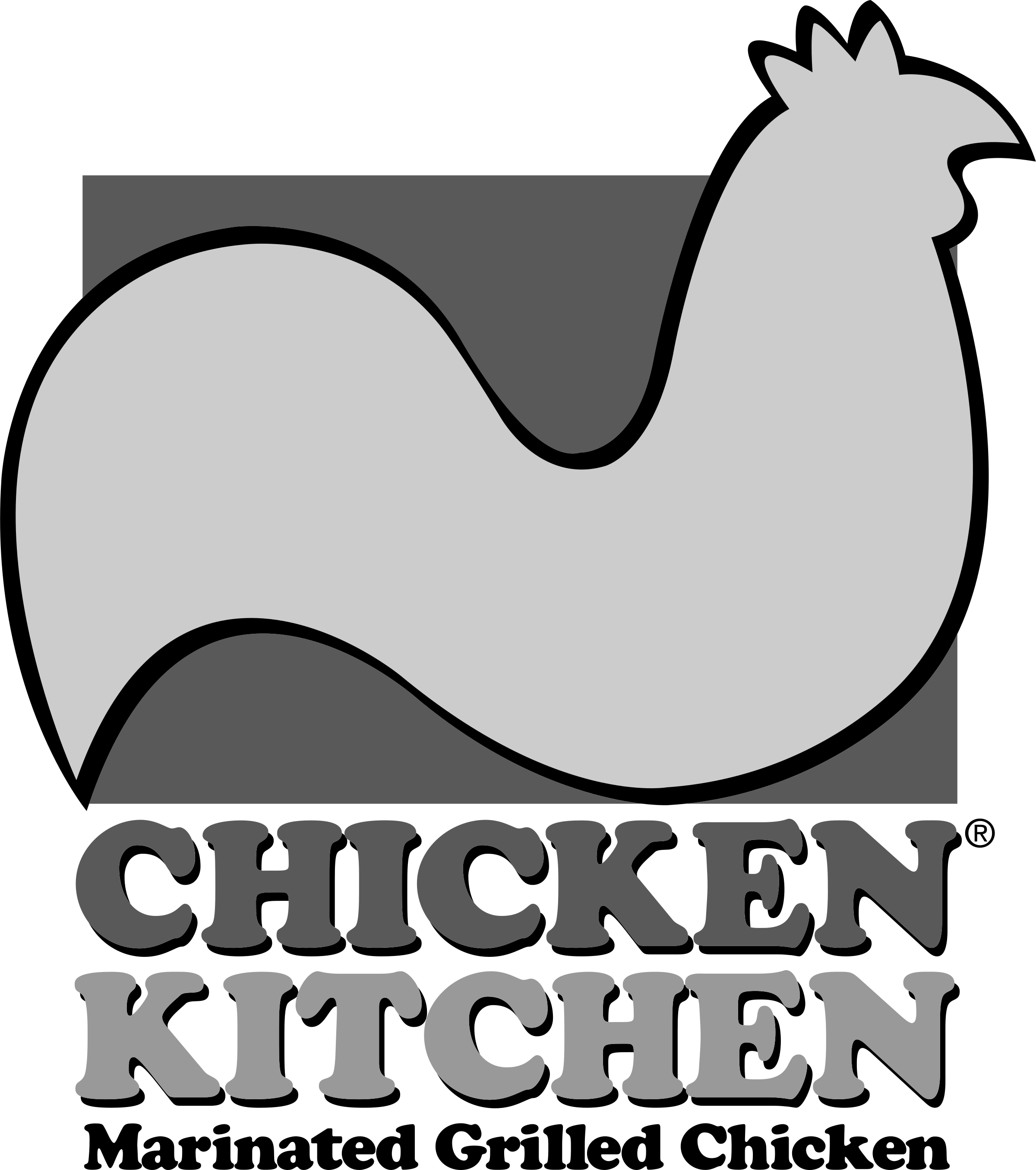 Chicken Kitchen Logo Png Transparent - Vector (2400x2712), Png Download