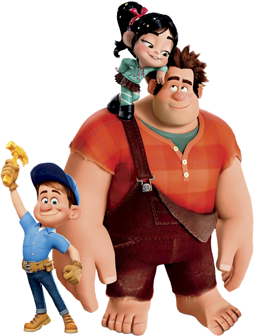 Ralph Felix Vanellope Clipart - Activision Wreck It Ralph (539x687), Png Download