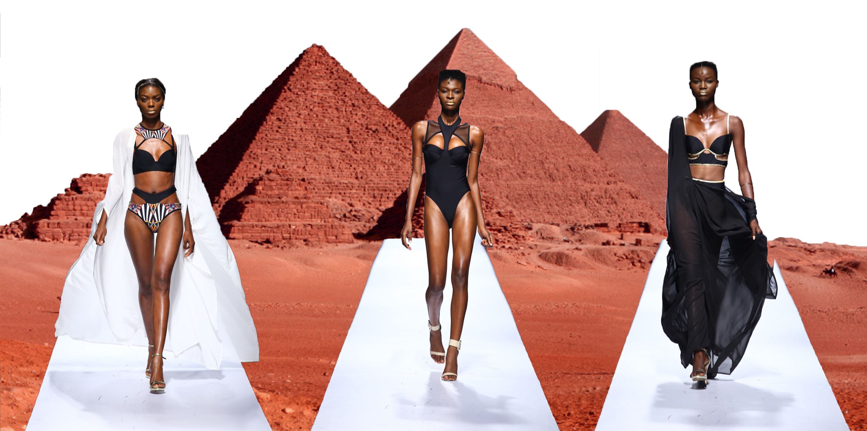 Giza Necropolis (2983x1483), Png Download