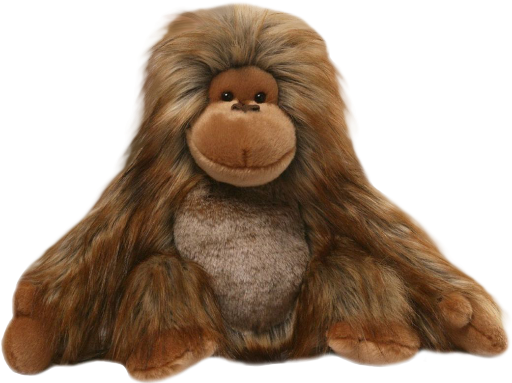 Gund - Monkey Plush Toy (marley) (1049x779), Png Download