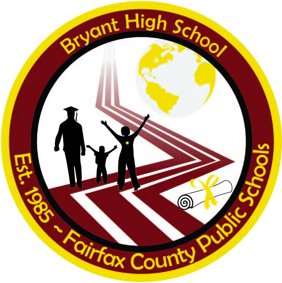 Bryant High School (605x617), Png Download