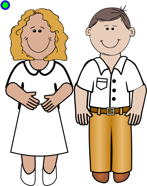 Man And Woman Clipart Free (492x599), Png Download