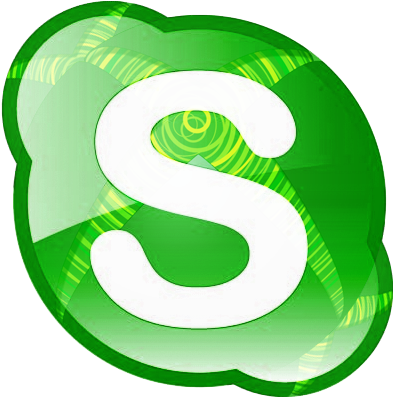 Cool Skype Icons Skype-horiz Pngcool Skype Icons - Skype (500x500), Png Download