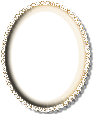 Veja Também Molduras Nos Formatos - Moldura Oval Princesas Png (371x448), Png Download