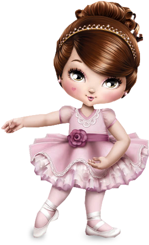 Este Post Tem Tudo Para Você Fazer Sozinho Uma Festa - Jolie Desenho Bailarina (450x610), Png Download
