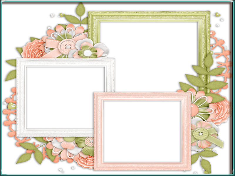 F R Ihre Set Von Opulenten Goldenen Und Klassische - Marco Para Cuatro Fotos Png (800x600), Png Download