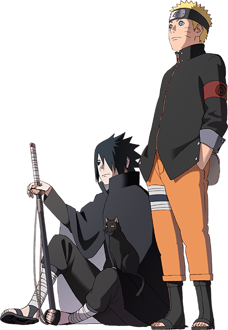 Naruto And Sasuke Naruto The Animation Chronicle By - Artbook Naruto The Animation Chronicle (450x651), Png Download