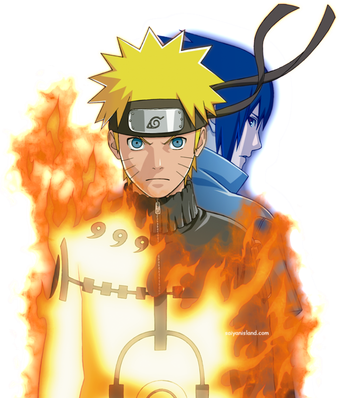 As For Naruto And Sasuke, It's A Nice Render Of The - Naruto Storm Generation Png (682x799), Png Download