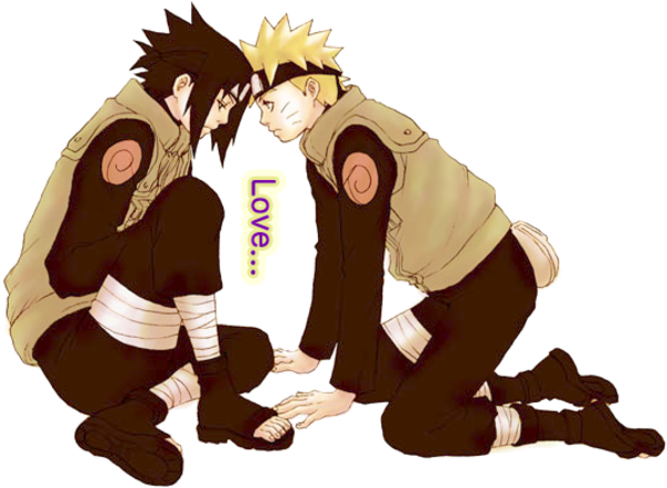 Naruto E Sasuke Fazendo Sexo Gay (600x439), Png Download