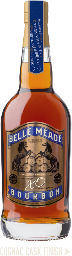 Belle Meade Bourbon Cognac Cask Finish - Belle Meade Cask Strength Reserve Bourbon (301x925), Png Download