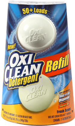 Worldstar & Iopp Ameristar - Oxi Clean Detergent Starter Kit, Fresh Scent (447x417), Png Download