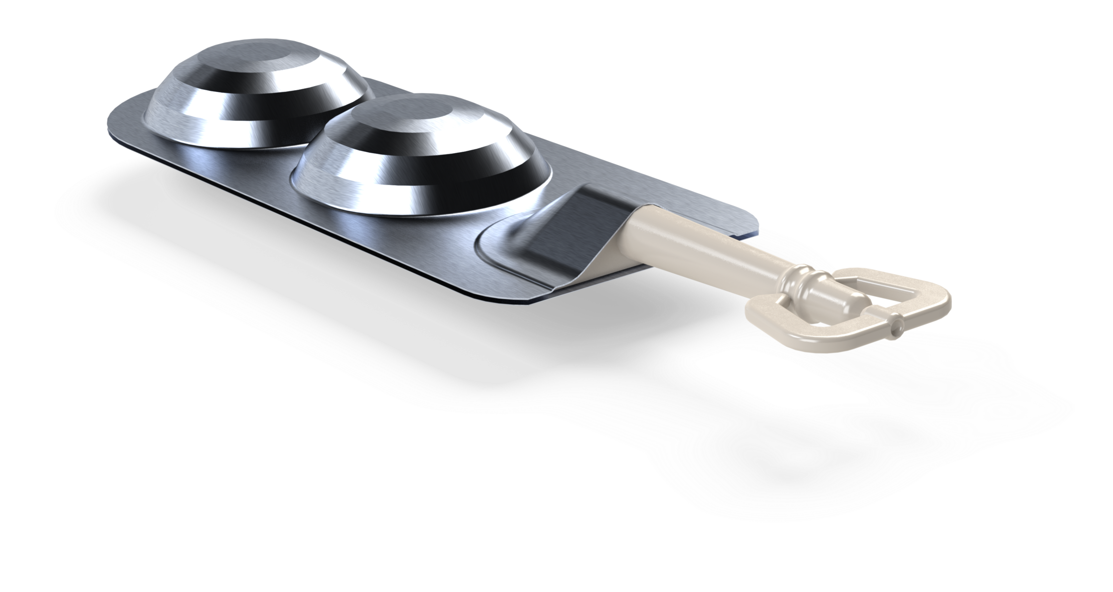 Multi-chamber Blister System - Innovative Alu Blister Pack (2368x1894), Png Download