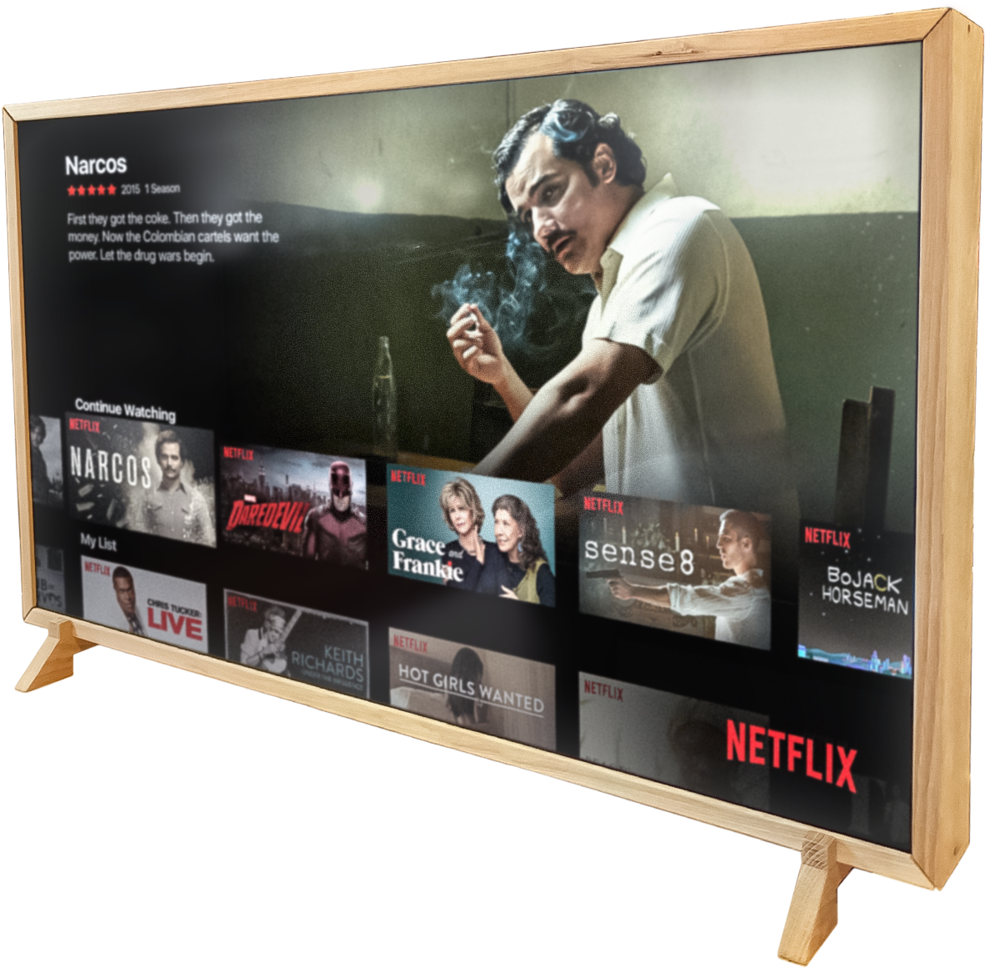 50" 4k Smart Tv (1000x1000), Png Download