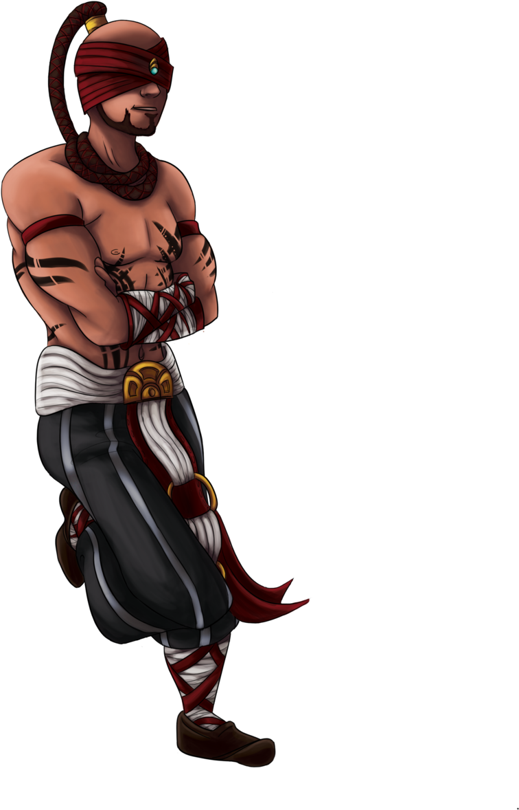 Lee Sin By Red-zephyr - Lee Sin Art Png (900x1273), Png Download