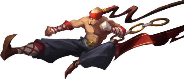 New Summoner Spells - Lee Sin Lol Png (590x253), Png Download
