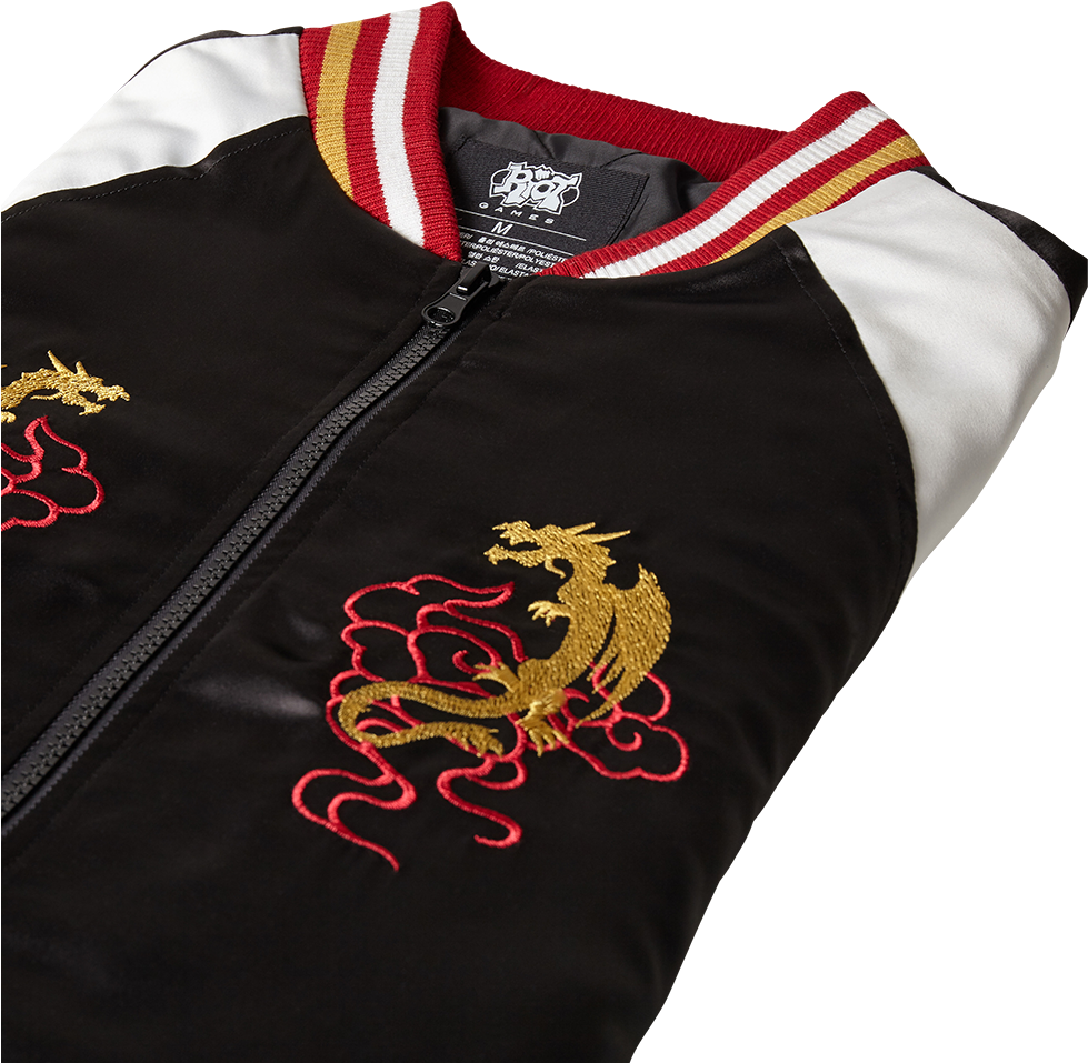 Dragon Fist Lee Sin Souvenir Jacket - Dragon Fist Lee Sin Jacket (1000x1000), Png Download