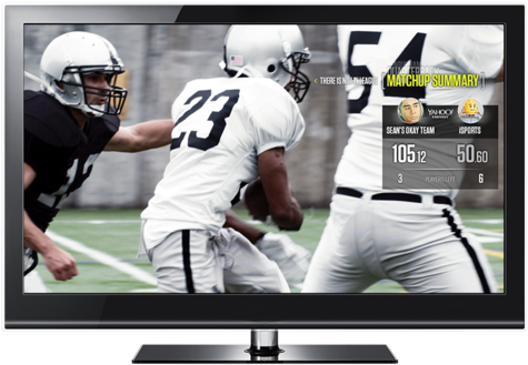 Look For The On-screen Prompts On Your Samsung Smart - Tv With Sports Playing (500x357), Png Download