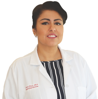Asma Khan, Md, Is The Clinical Director At Hrhcare - Asma Khan Md (450x413), Png Download