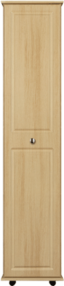 Elan Single Wardrobe - Cupboard (700x411), Png Download