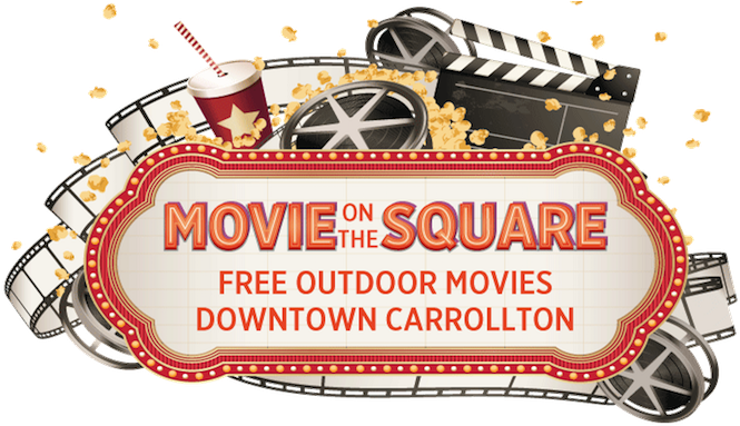 Movie On The Square Carrollton - Texas (685x385), Png Download