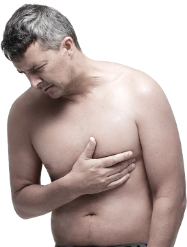 Not All Heart Attacks Will Produce All Of The Above - Pain In Lower Left Side Of Chest (321x400), Png Download