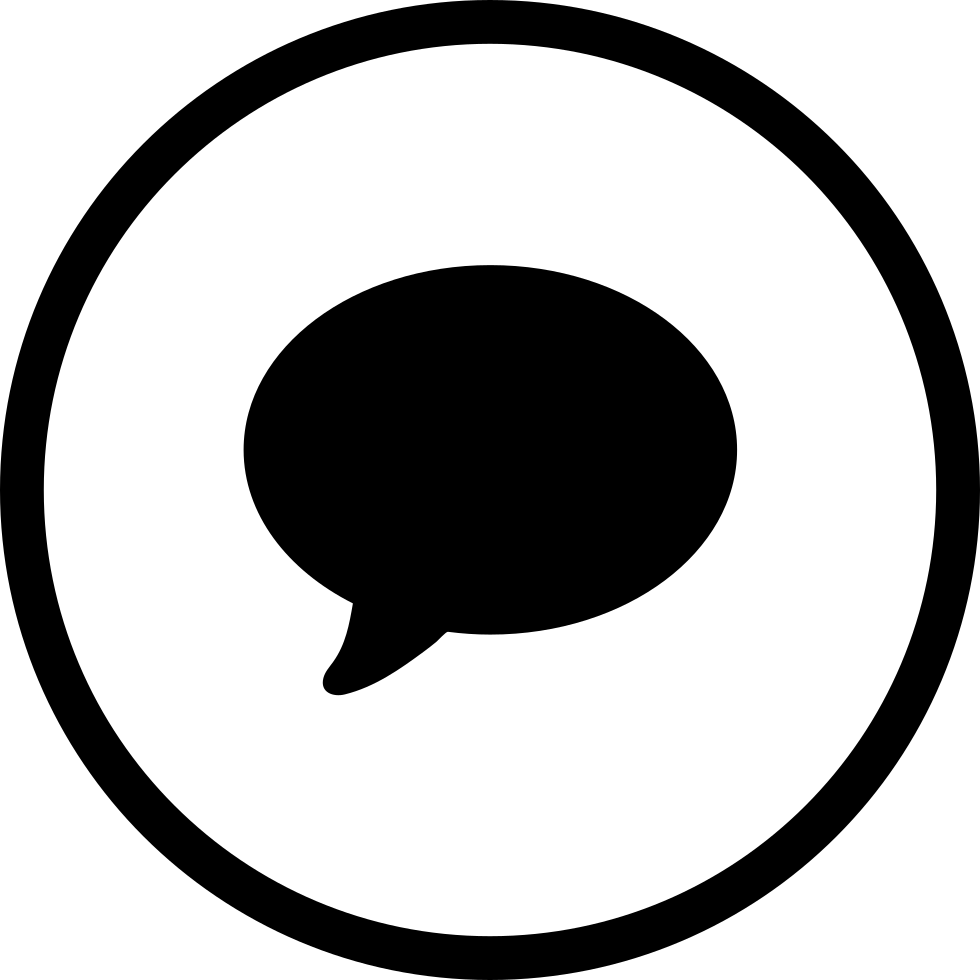 Oral Language Comments - Language Icon Circle (980x980), Png Download