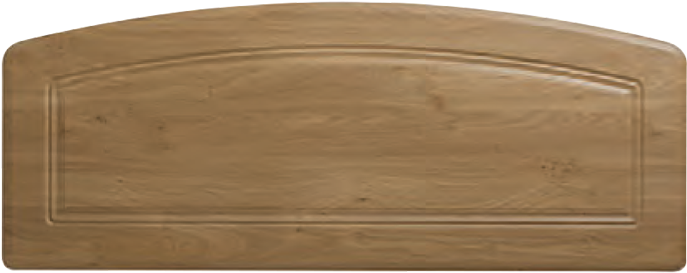 Belmont Oak Double 135cm Headboard - Table (700x411), Png Download