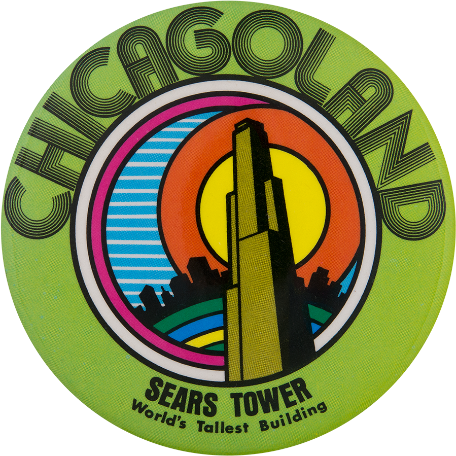 Chicagoland Sears Tower - Circle (1000x997), Png Download