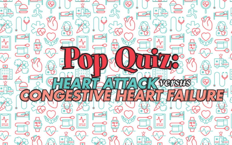 Heart Attack Versus Congestive Heart Failure (800x500), Png Download