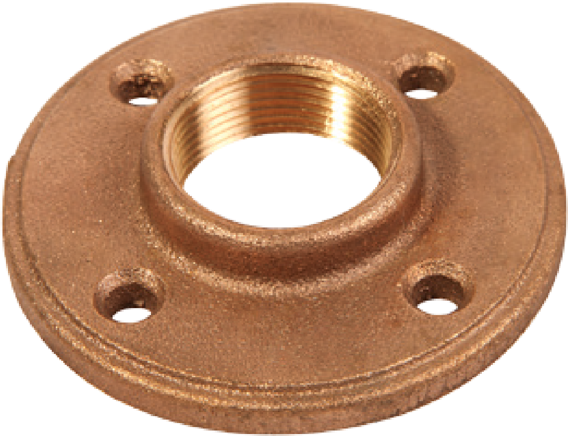 Nci, Bronze Floor Flange - Circle (1201x1201), Png Download