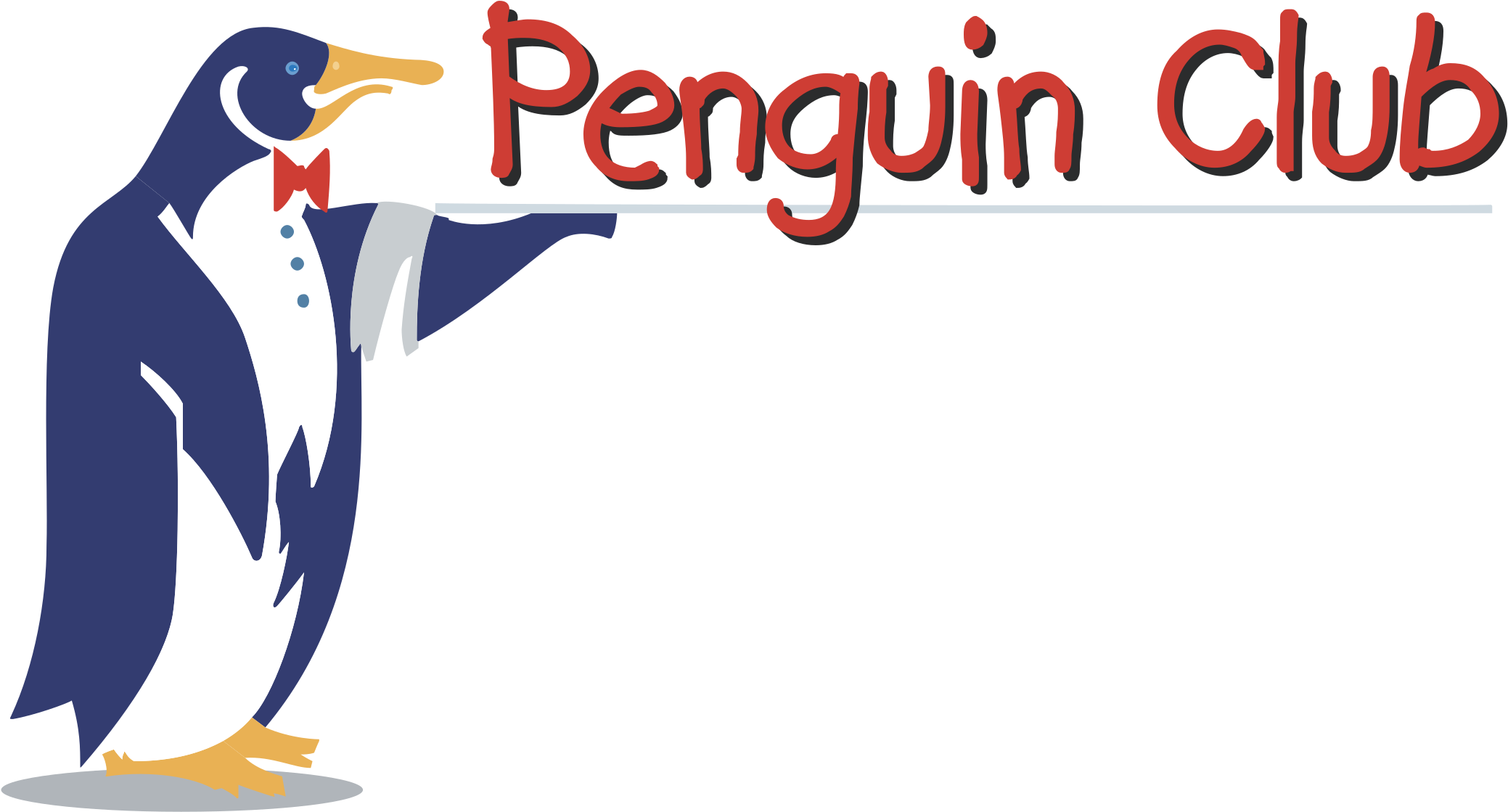 Penguin Club Logo Png Transparent - Adã©lie Penguin (2400x2400), Png Download