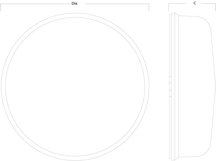 Icebreaker Circular Line Drawing - Circle (876x533), Png Download