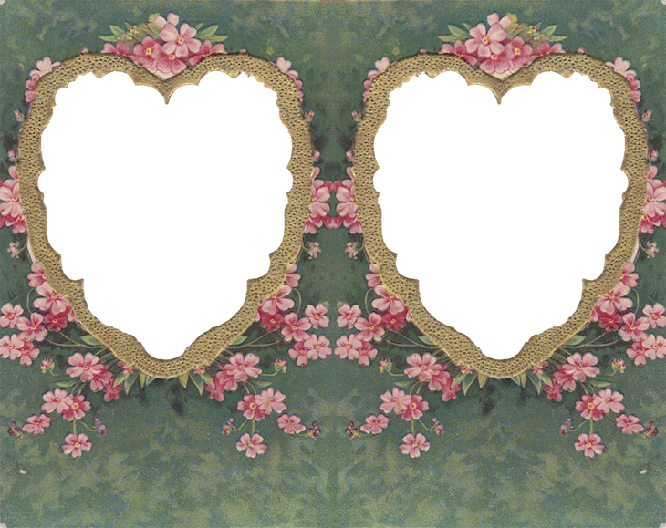 Wings Of Whimsy - Heart Frames No Background (730x579), Png Download