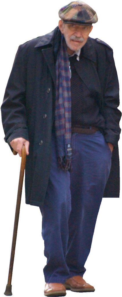 Old Man Png Background Image - Coat (1024x1024), Png Download