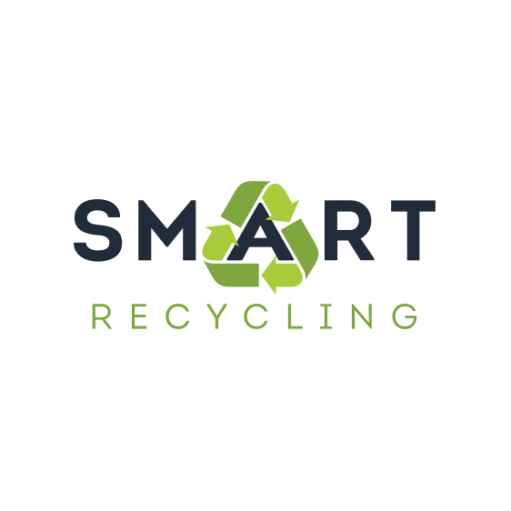 Smart Recycling White Circle - Mr. Spot Pizza (562x562), Png Download