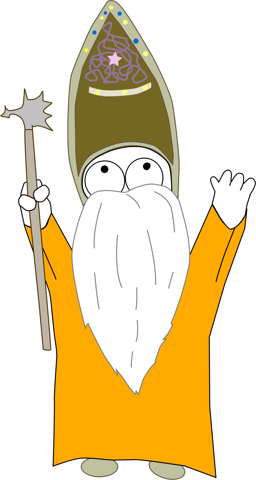This Free Icons Png Design Of Sorcerer Hailing The (816x1530), Png Download