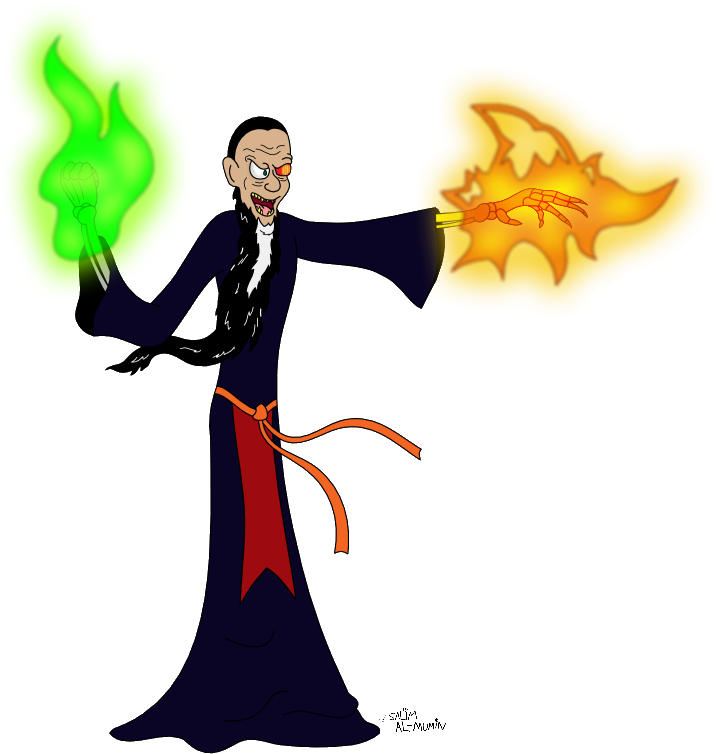 Evil Sorcerer - Sorcerer (990x790), Png Download