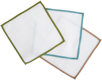 Color Edge Cocktail Napkin - Business (400x600), Png Download