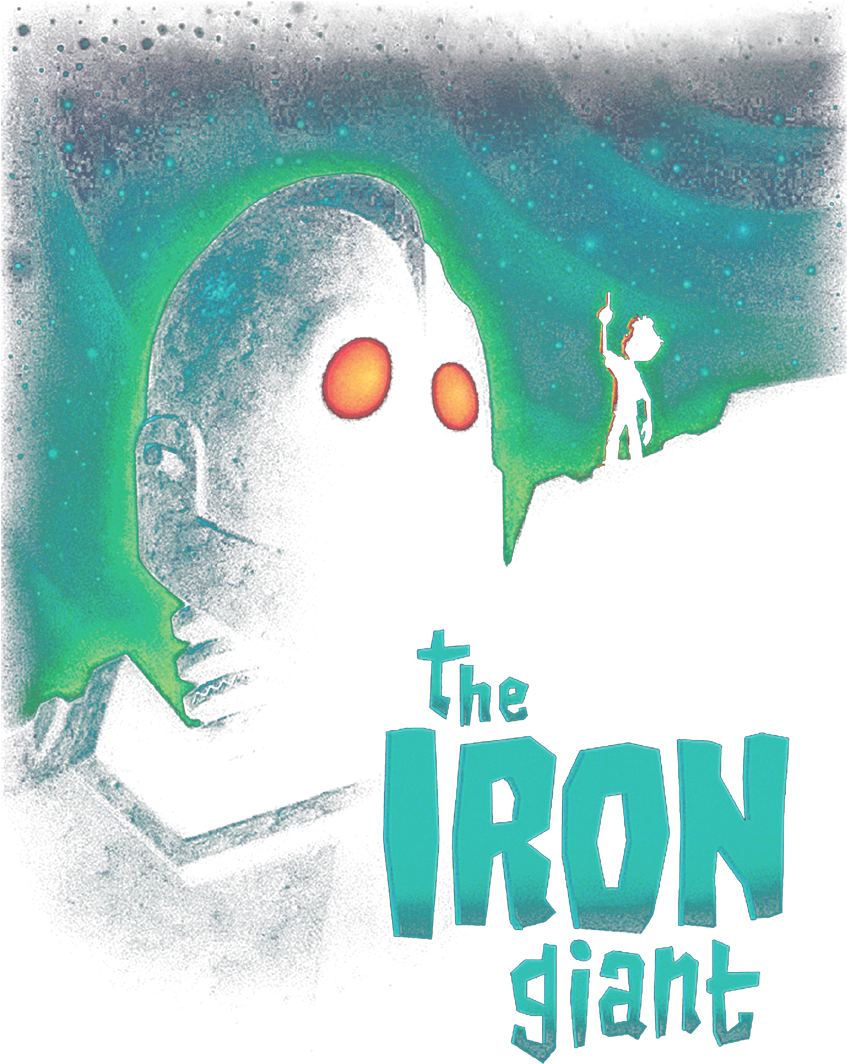 Iron Giant Look To The Stars Men's Ringer T-shirt - Iron Giant (864x1138), Png Download