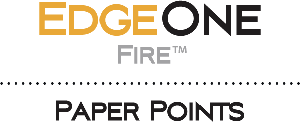 Learn More About Edgeone Fire™ Paper Points - Edge Endo Files (594x241), Png Download