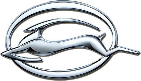 Impala Logo - Antelope Car (464x266), Png Download
